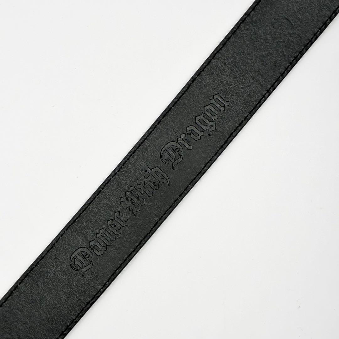 【タグ付き未使用品】Dance With Dragon ベルト バックル 型押し