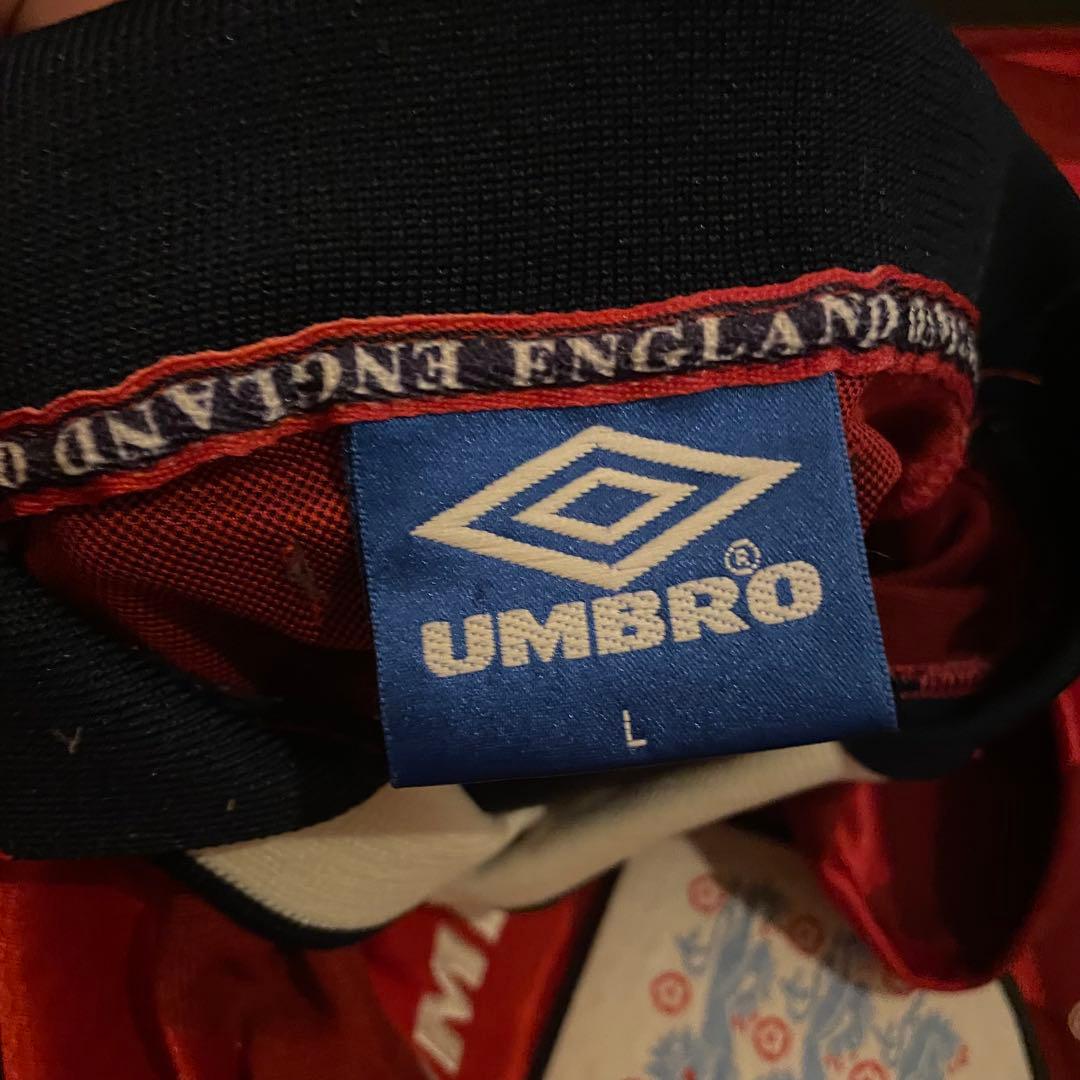 1998年イングランド代表ユニフォーム　長袖　サッカー　ビンテージ