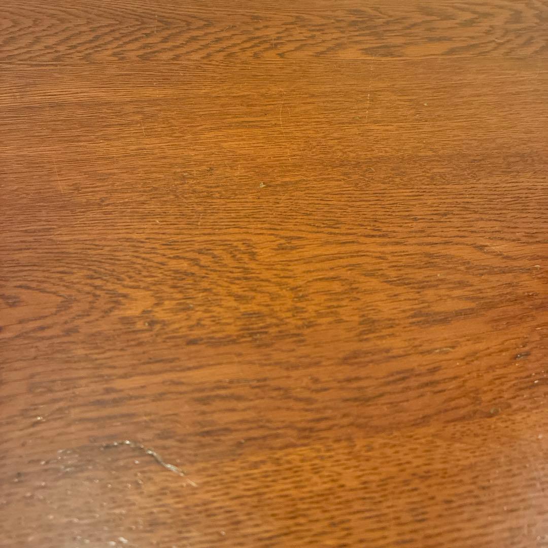 カリモク　木製　楕円形　センターテーブル　オーバル　サイドテーブル　ローテーブル