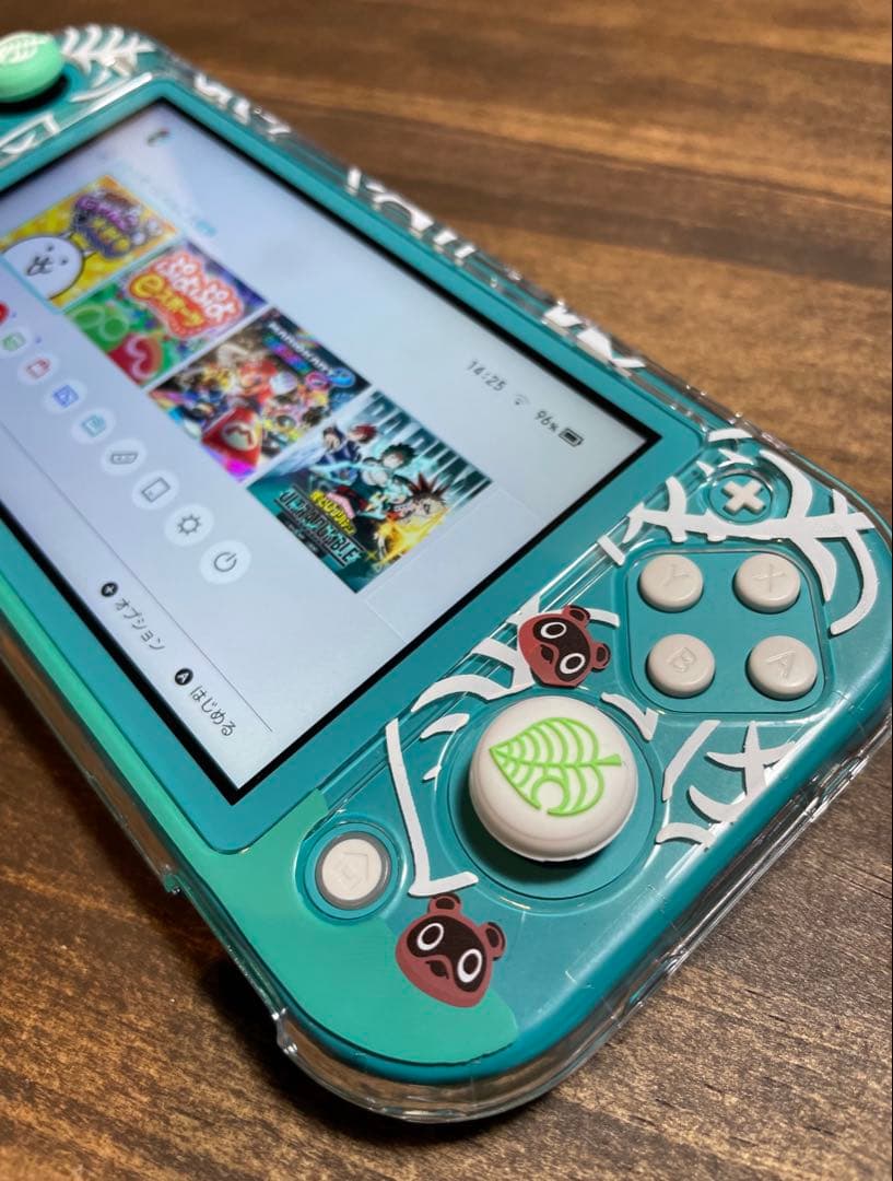 Nintendo Switch Lite 本体　あつ森カバー付き