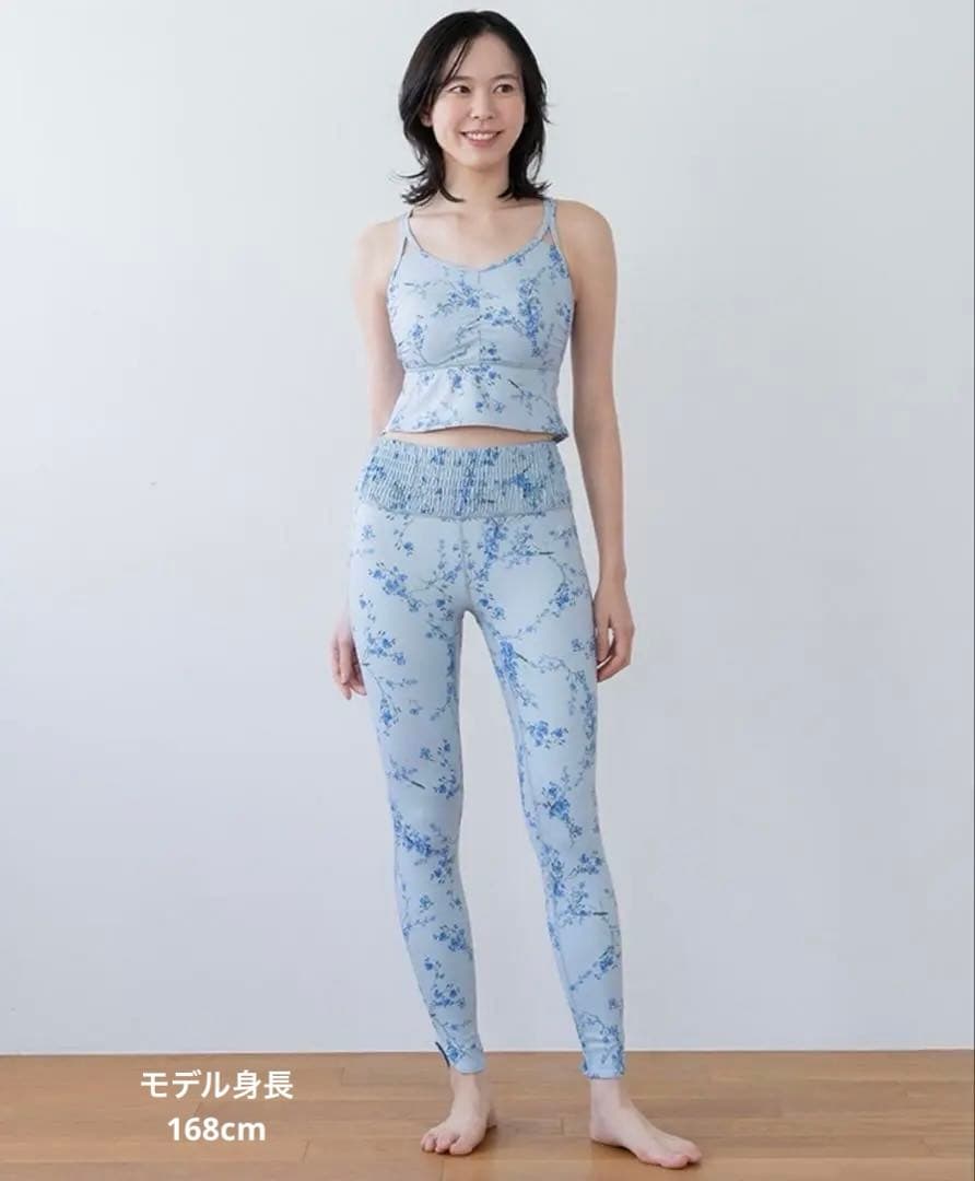 【SUKALA】スプリングフラワーフレアブラトップ　Ｓサイズ