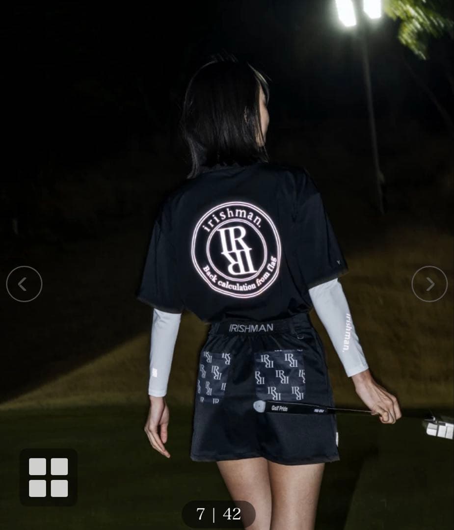 レディースウェア IRISHMAN original one tuck skirt