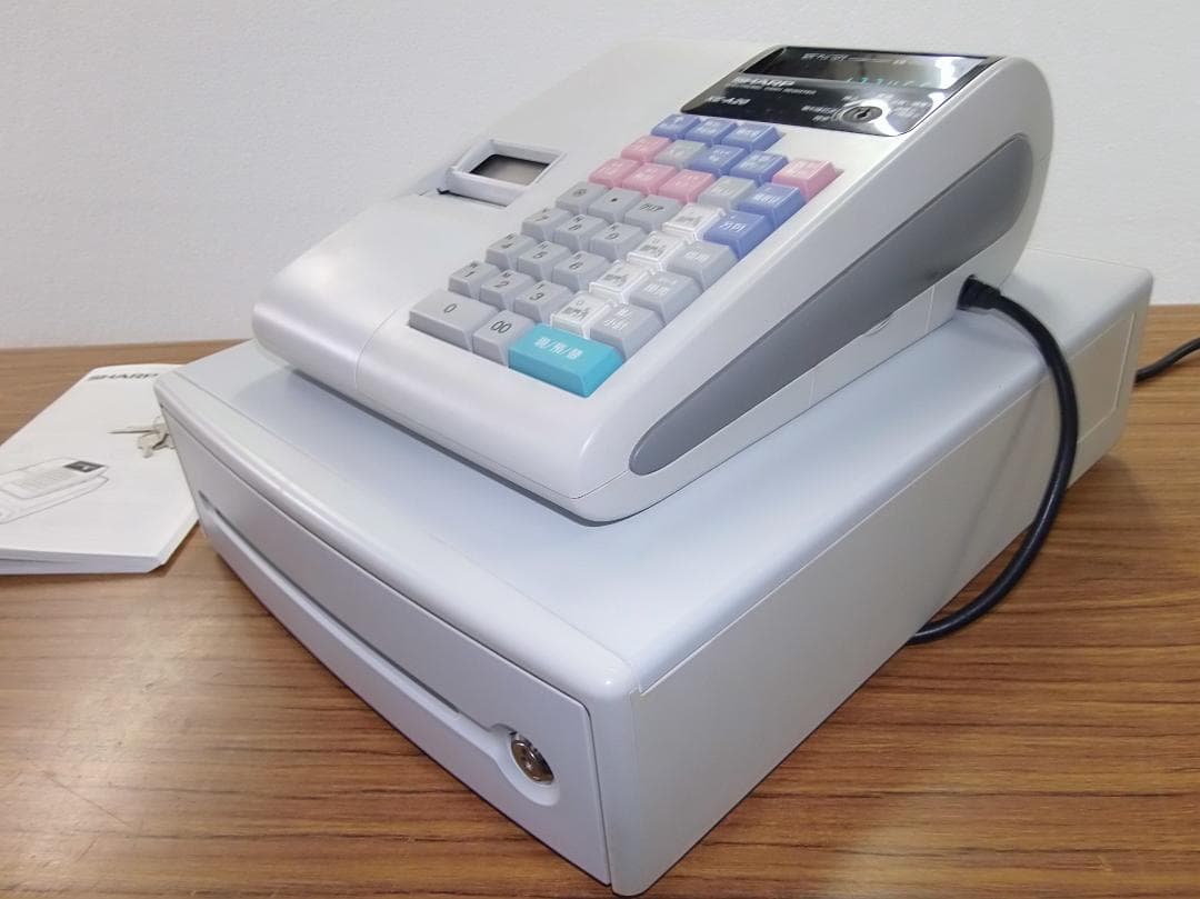 設定無料 SHARP XE-A20 本体Ａ４サイズ レジスター 250621