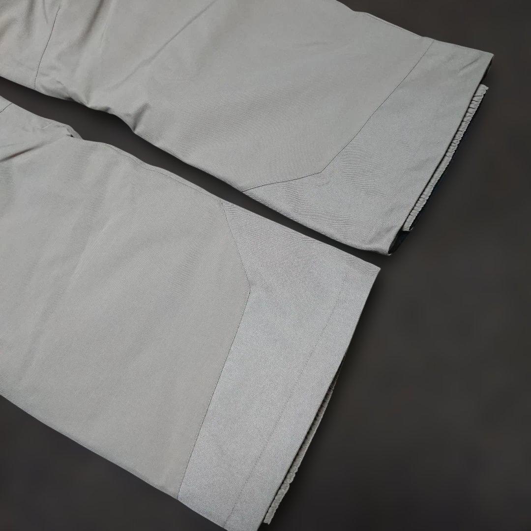 送料無料【SALOMON】ベージュ無地スキーパンツ L