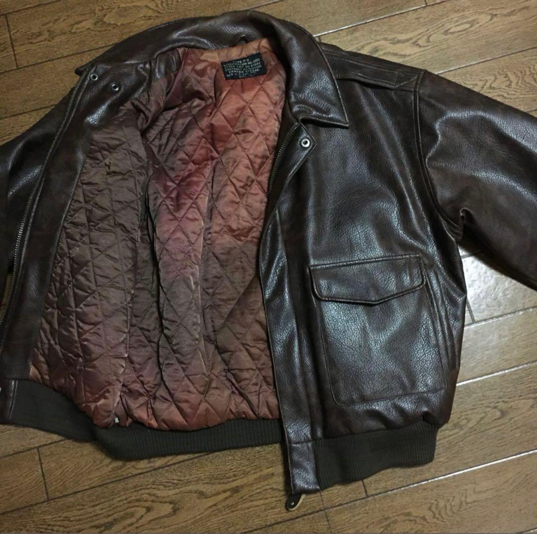 TYPE A-2 レザーミリタリフライトジャケット