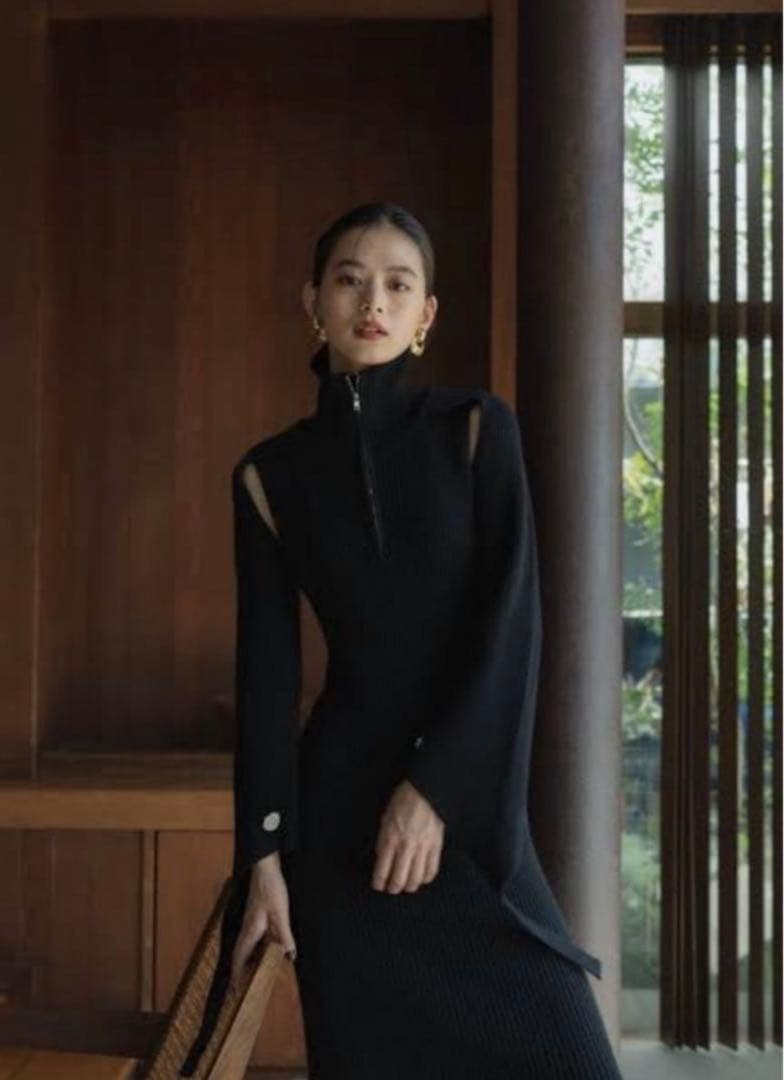 knuth marf ニットワンピース ハイネック