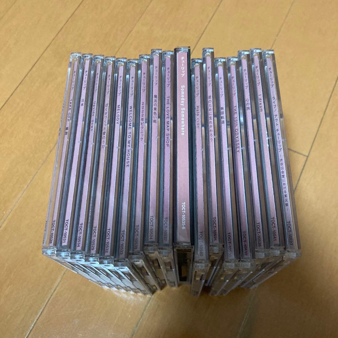 チューリップ TULIP BOX CD18枚組 (17タイトル)