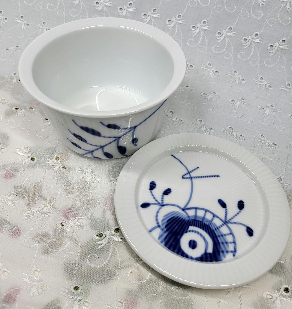 未使用近✨ロイヤルコペンハーゲン ブルーフル―テッド メガ オーブンウェア/蓋付