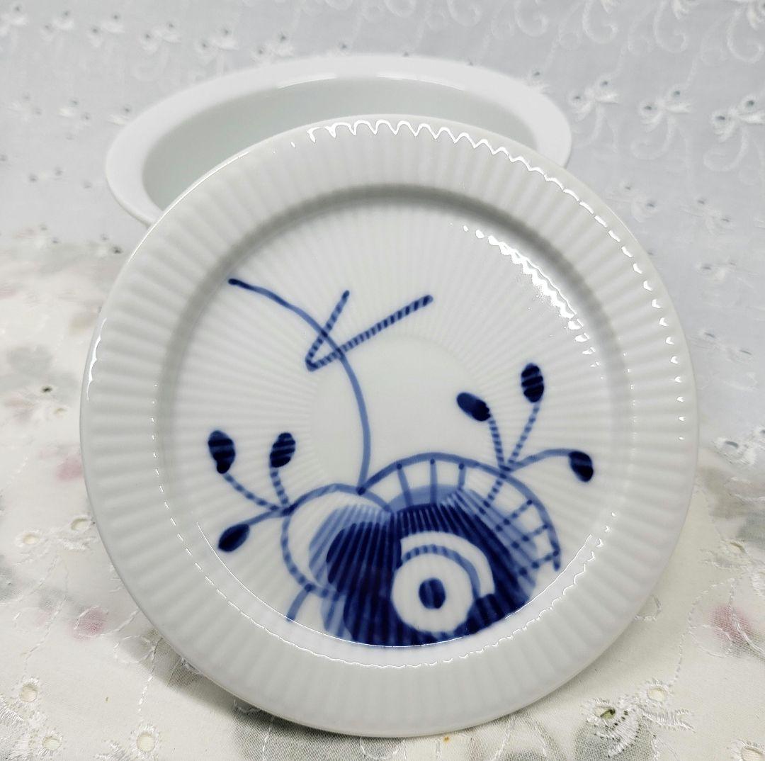 未使用近✨ロイヤルコペンハーゲン ブルーフル―テッド メガ オーブンウェア/蓋付