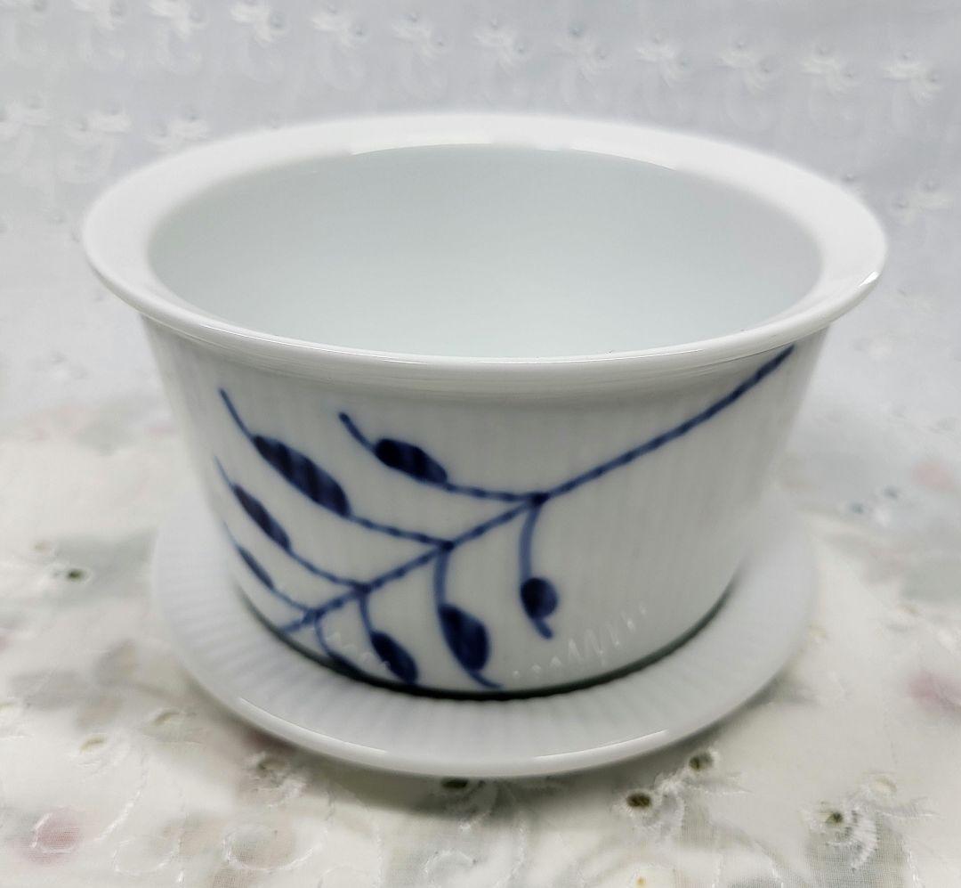 未使用近✨ロイヤルコペンハーゲン ブルーフル―テッド メガ オーブンウェア/蓋付