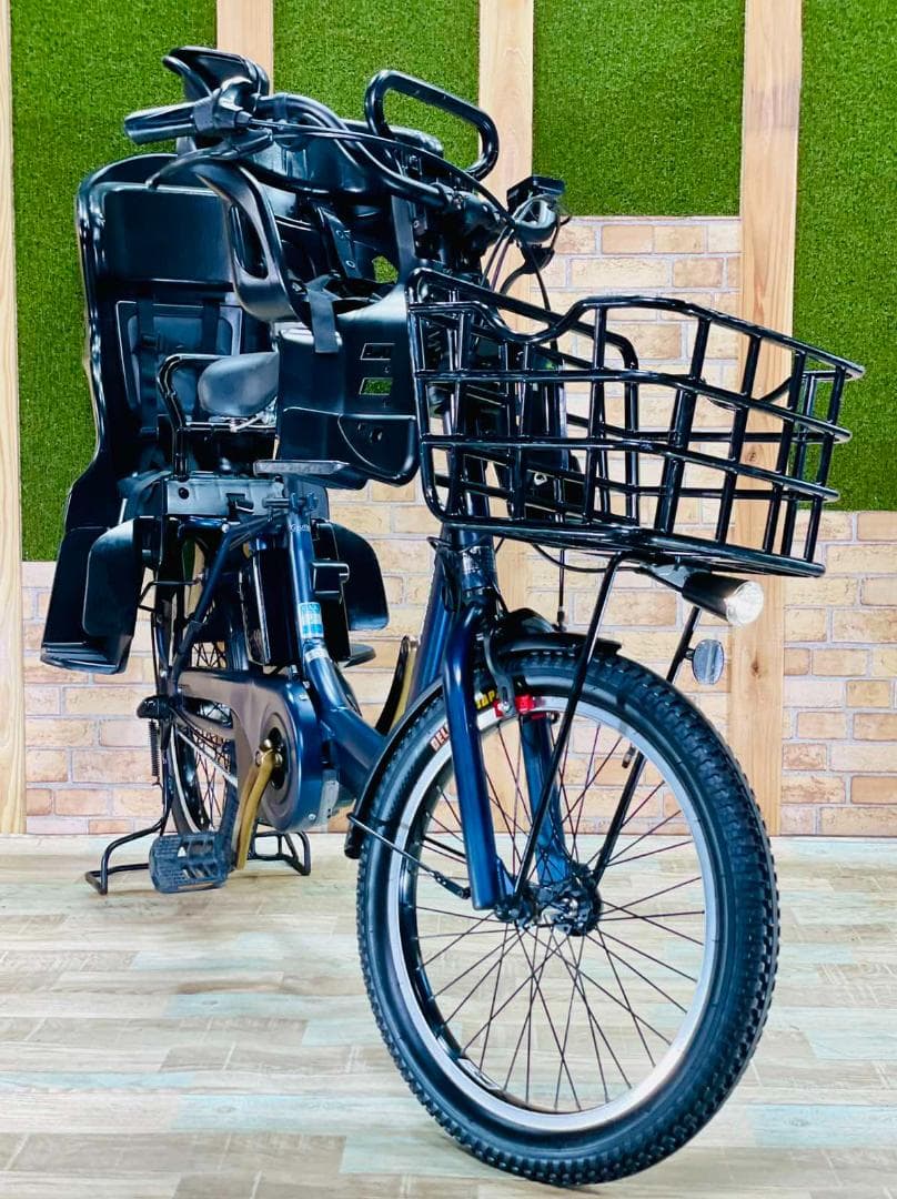 王様 マットネイビー アニーズ子供乗せ電動アシスト自転車 H1887