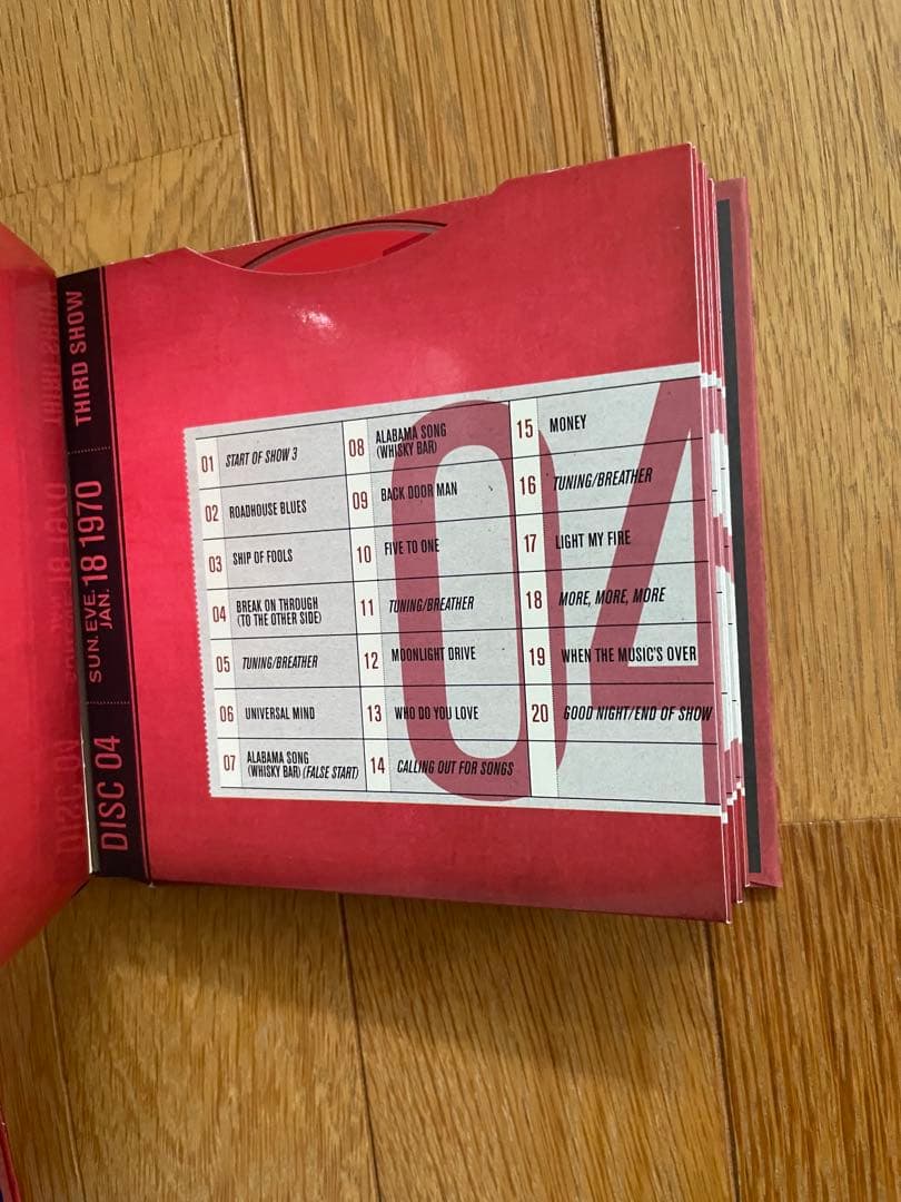 ドアーズ LIVE IN NEW YORK CD