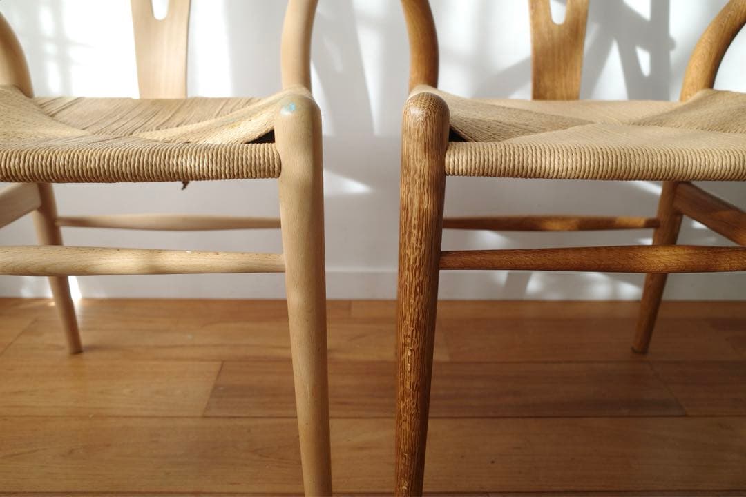 美品【ウェグナー yチェア】オーク オイルフィニッシュ