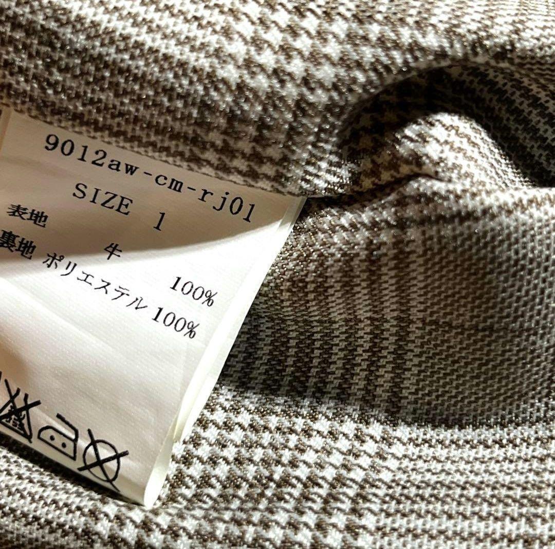 varde77 leather jacket 牛革　シングルライダース　ブラウン