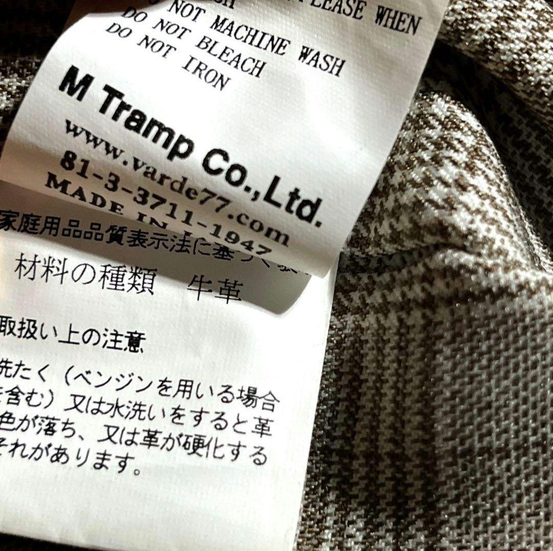 varde77 leather jacket 牛革　シングルライダース　ブラウン