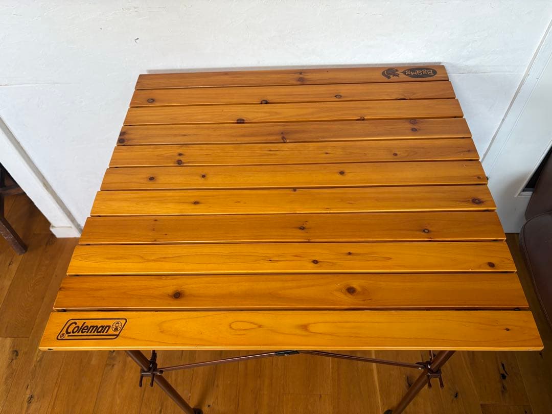 COLEMAN×YUSUKE HANAI×BEAMS ウッドロールテーブル