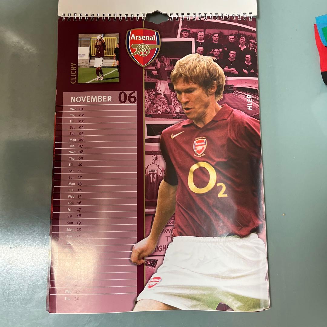 アーセナル　arsenal オフィシャル2006年カレンダー