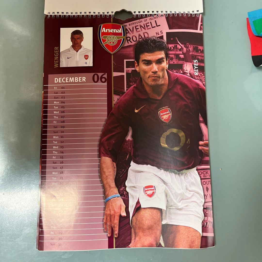 アーセナル　arsenal オフィシャル2006年カレンダー