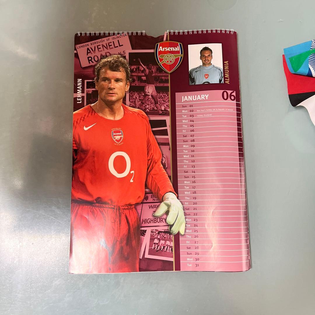 アーセナル　arsenal オフィシャル2006年カレンダー