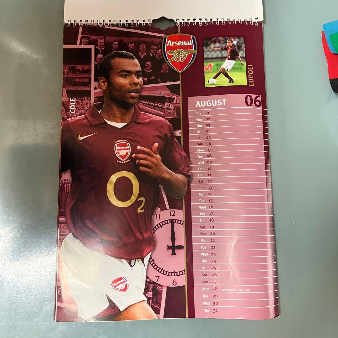 アーセナル　arsenal オフィシャル2006年カレンダー
