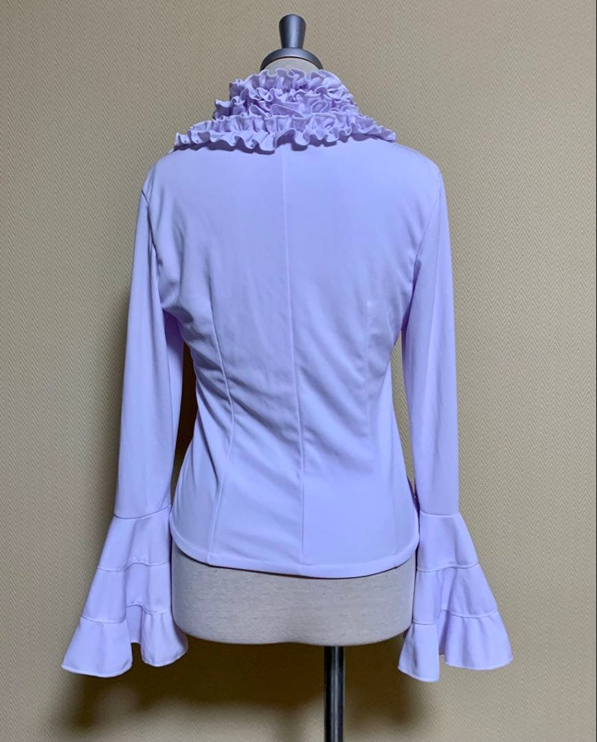 フラメンコ衣装　イベリアエルモサファルダ➕ベルト➕ブラウスの3点セット　M〜L