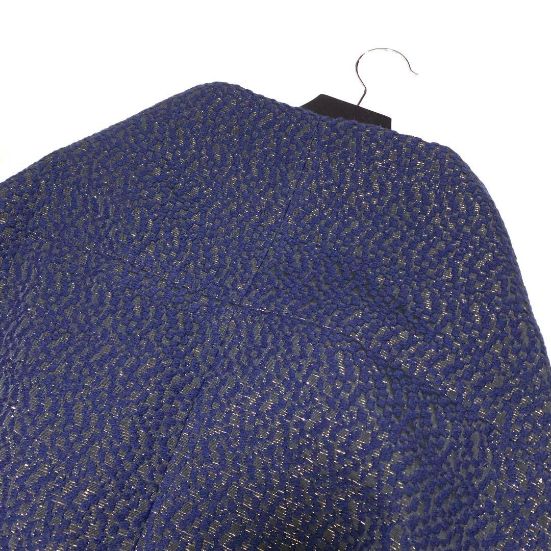 ★新品　マックスマーラ★2way上下❤︎ケープジャケット　ジャガード✨ラメ　2XL