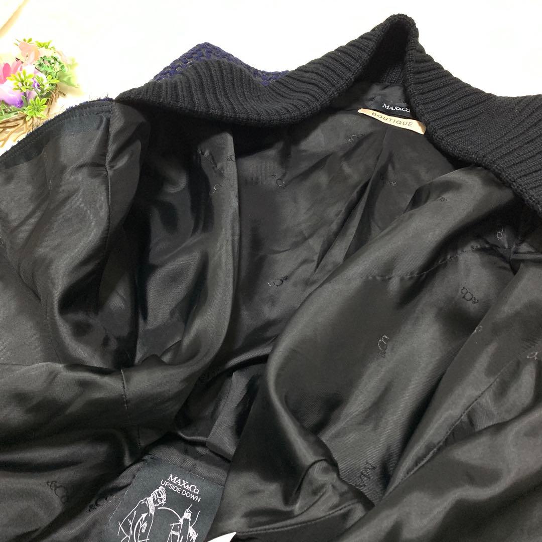 ★新品　マックスマーラ★2way上下❤︎ケープジャケット　ジャガード✨ラメ　2XL