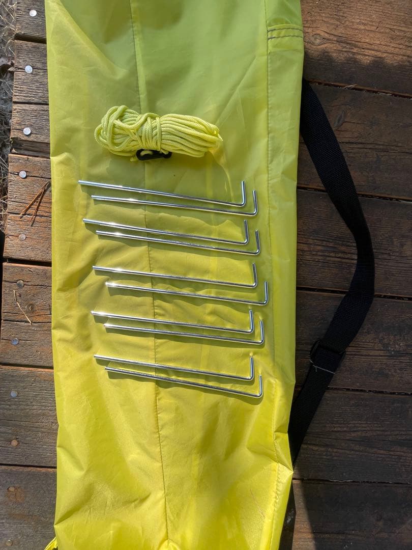 DOD ドーム型テント イエロー