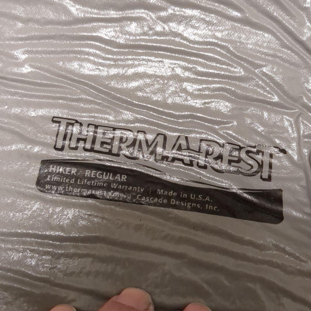THERMAREST　インフレーターマットレス　Hiker　廃盤