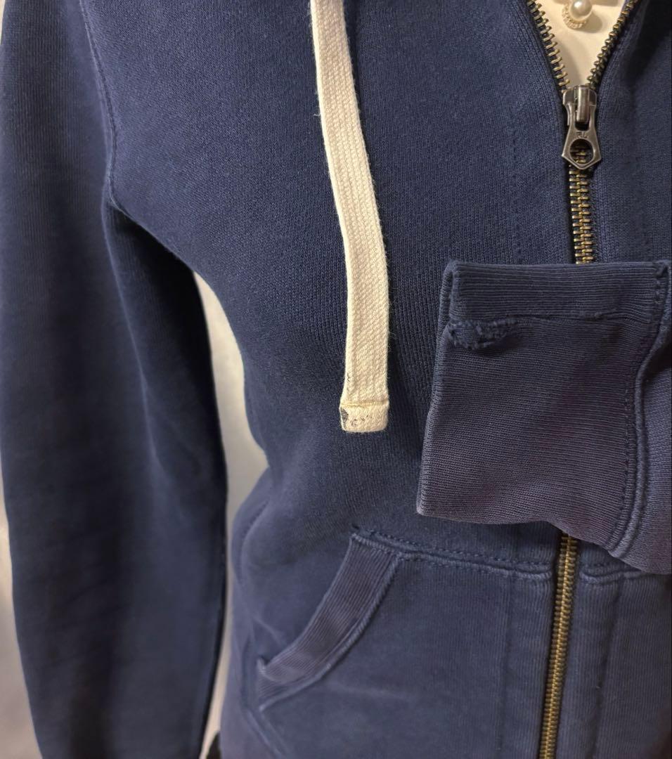 90s Old Polo Ralph Lauren y2k パーカー ネイビー
