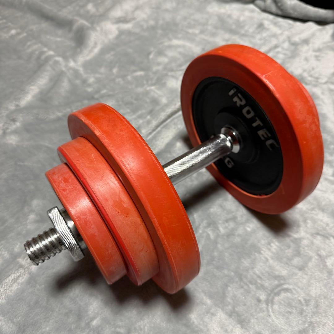 ②irotec ダンベルセット 20kg ×2セット 説明文必読