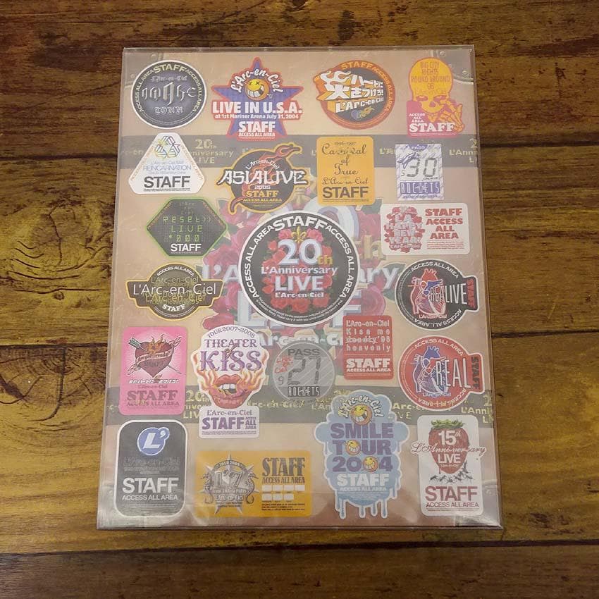 【q-257s/k】LArc-en-Ciel　20th　LIVE　DVD　BOX