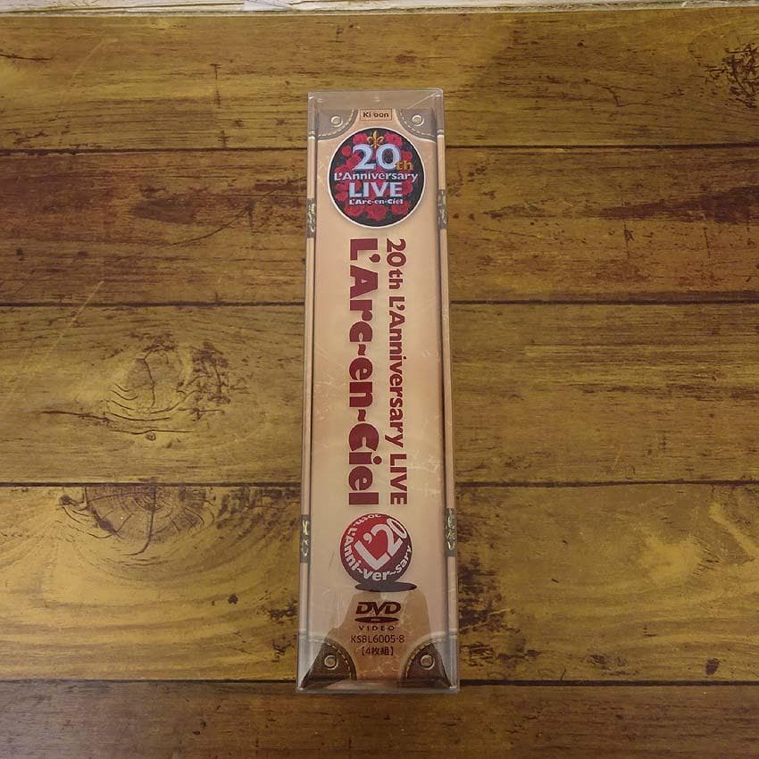 【q-257s/k】LArc-en-Ciel　20th　LIVE　DVD　BOX