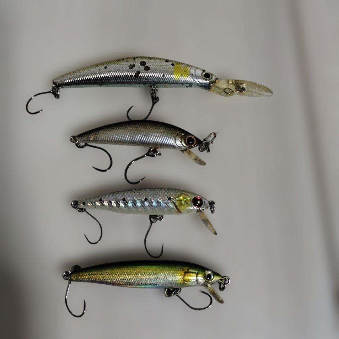 エリアトラウトルアーセット　ニョロ系　クランク　ミノー等 15個セット