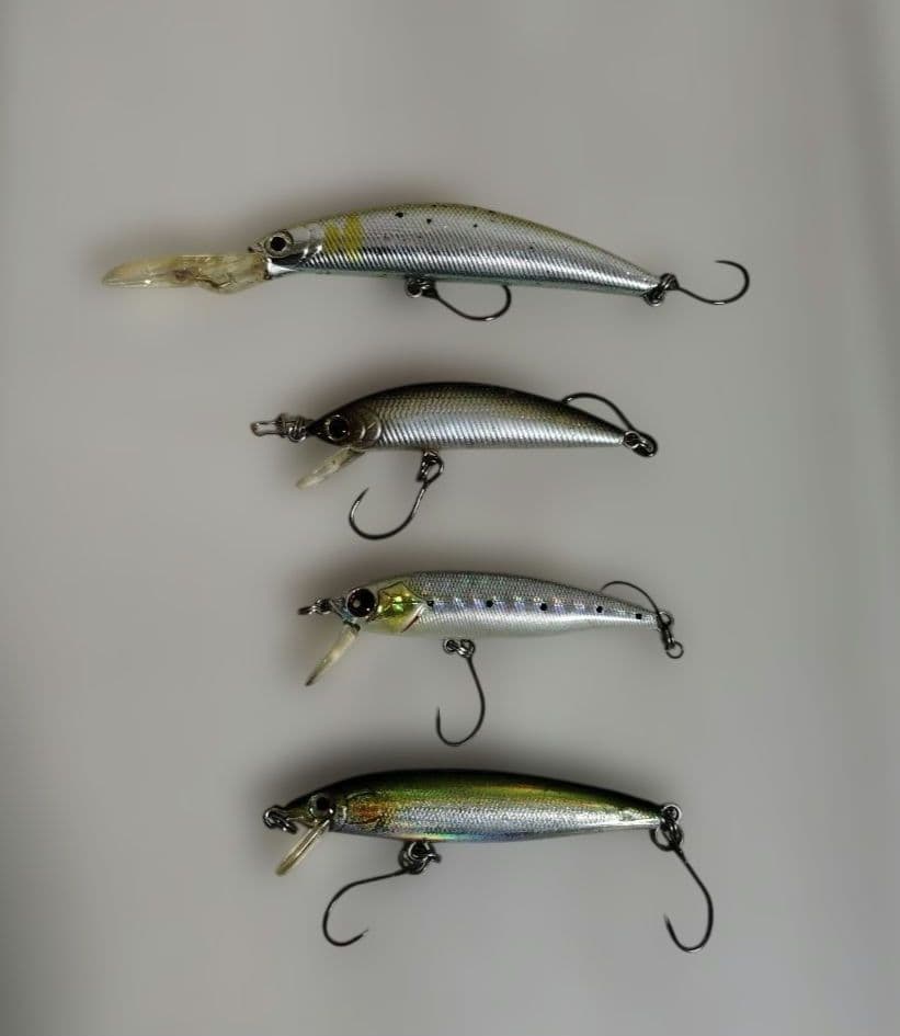 エリアトラウトルアーセット　ニョロ系　クランク　ミノー等 15個セット