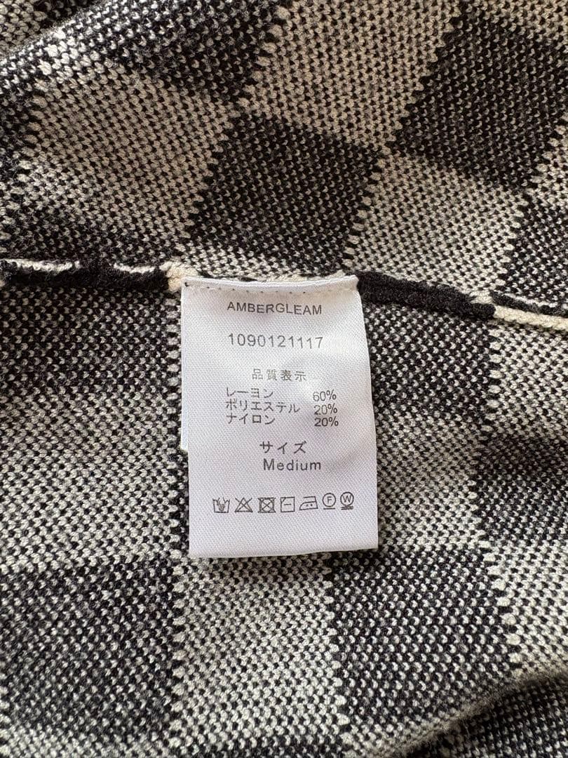 AMBERGLEAM アンバーグリームJACQUARD KNIT TRUCKER