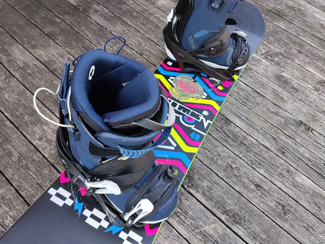 スノーボード3点セット K2 WWW 148 ビンディング 補修ブーツ 25.5