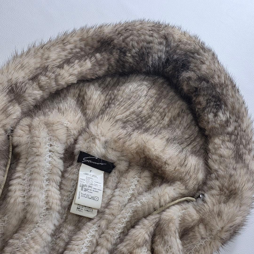 豪華✨️stunninglureスターニングルアー　ミンクファ100%　ポンチョ