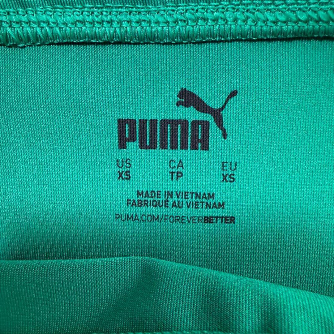 Puma プーマ レーシングブルマ 陸上 ショーツ Green 海外XSサイズ