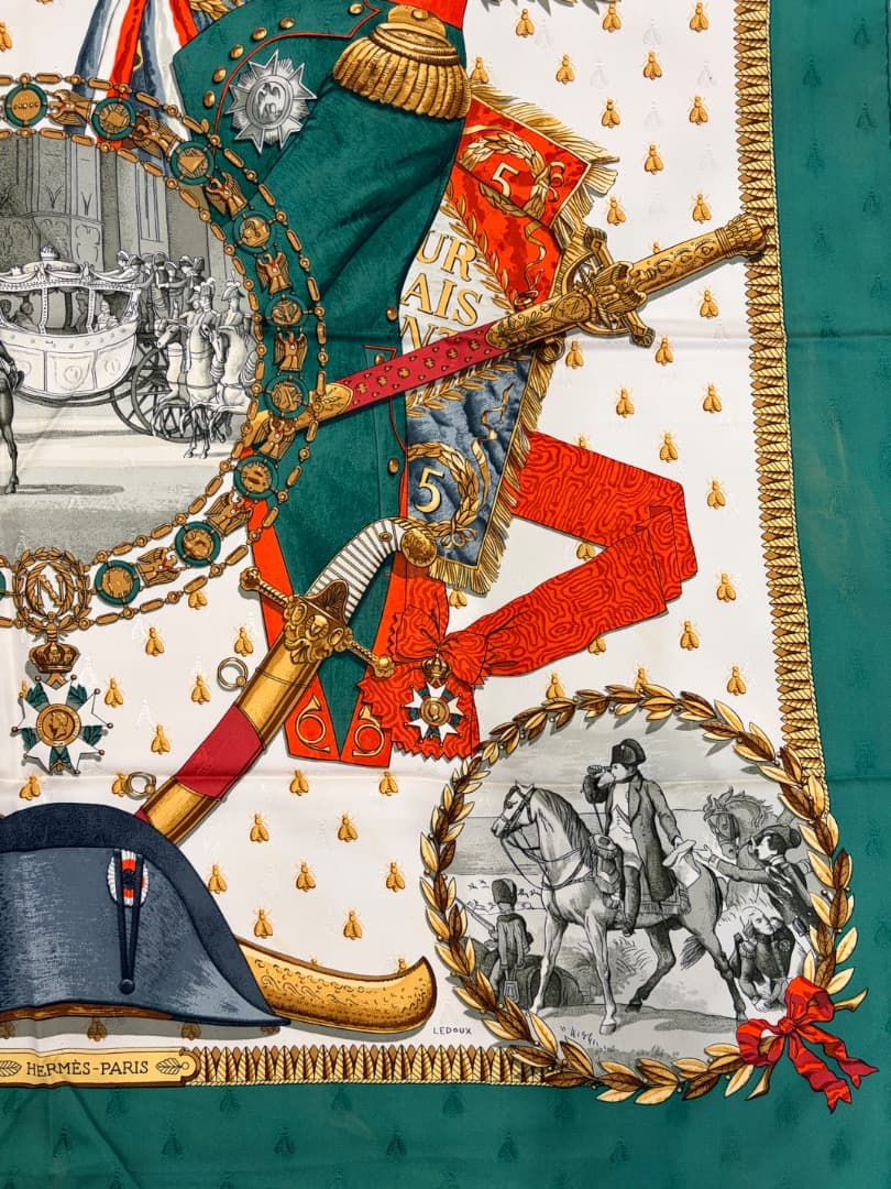 HERMES エルメス　カレ90 NAPOLEON ナポレオン