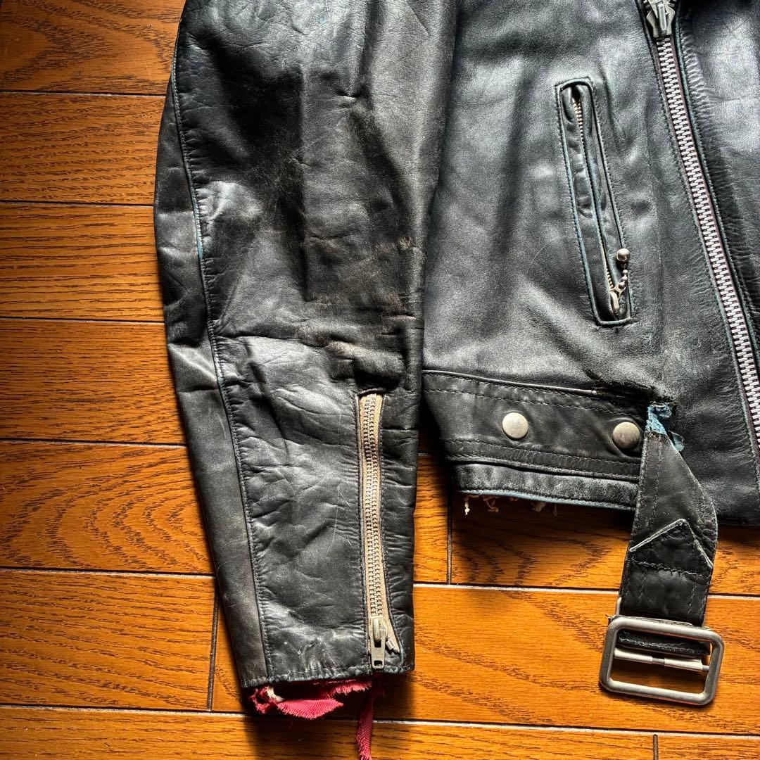 希少モデル！要修理！60s Highwayman ライダースジャケット　牛革