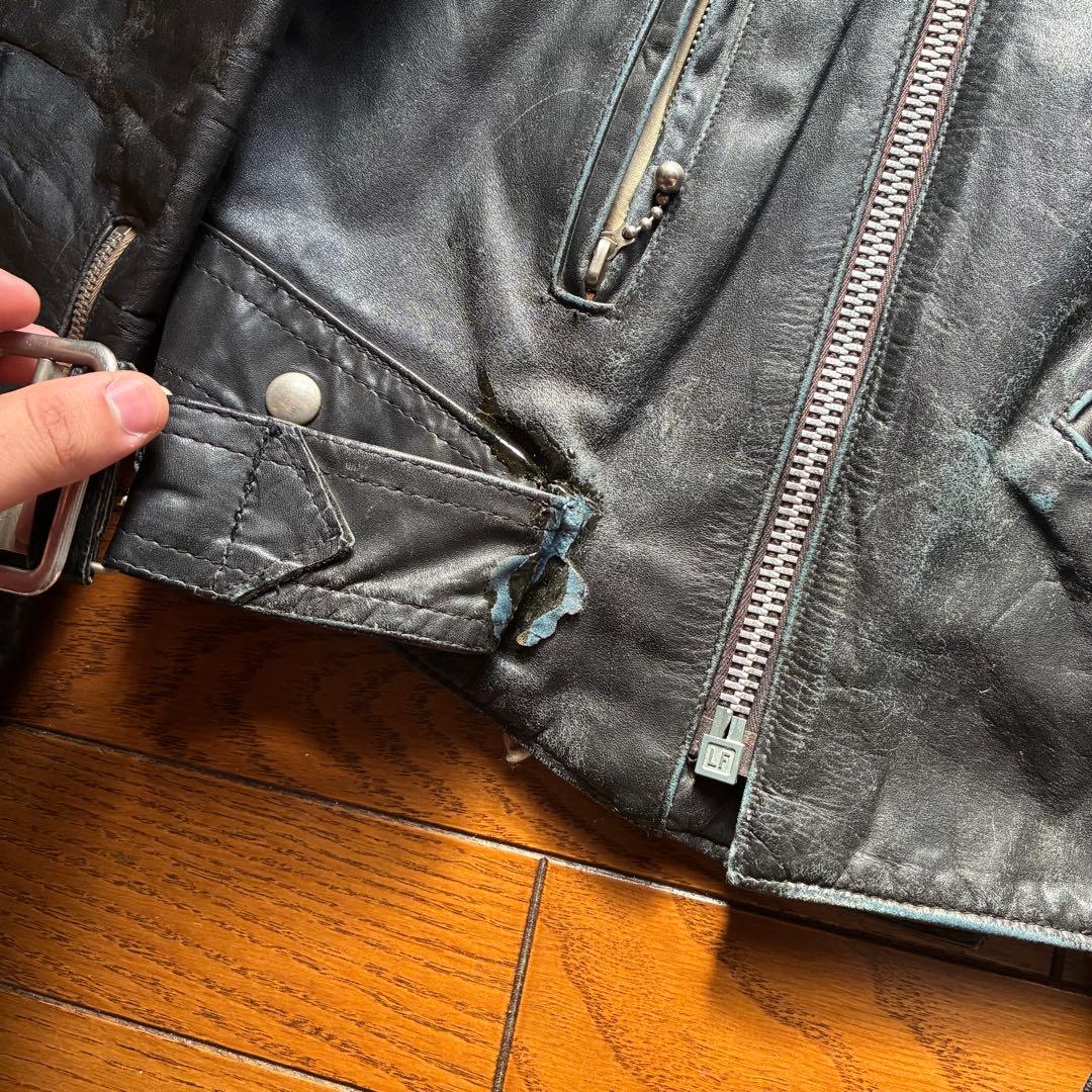 希少モデル！要修理！60s Highwayman ライダースジャケット　牛革