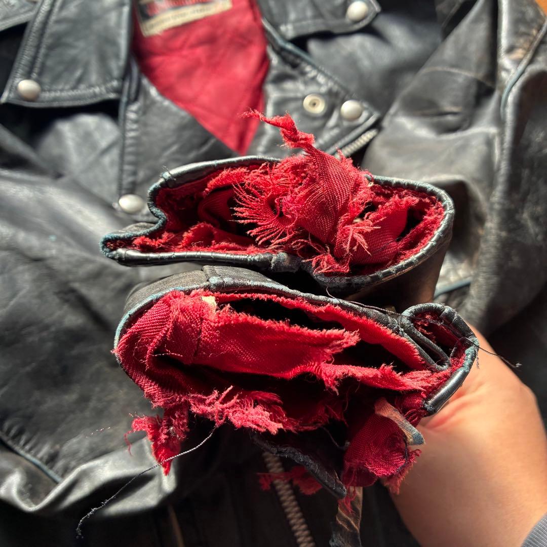 希少モデル！要修理！60s Highwayman ライダースジャケット　牛革