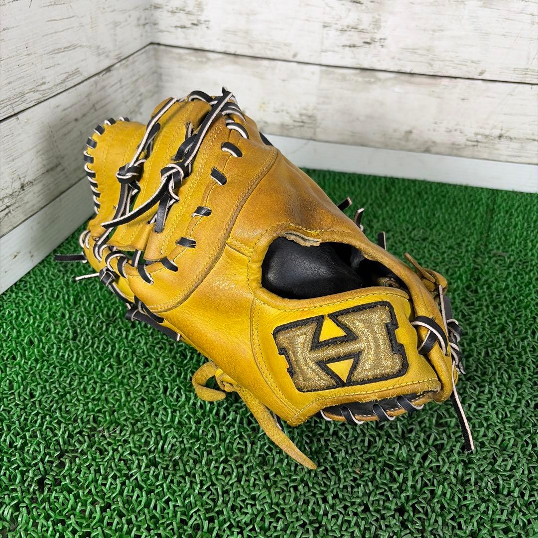 ハイゴールド　軟式　ファーストミット　心極