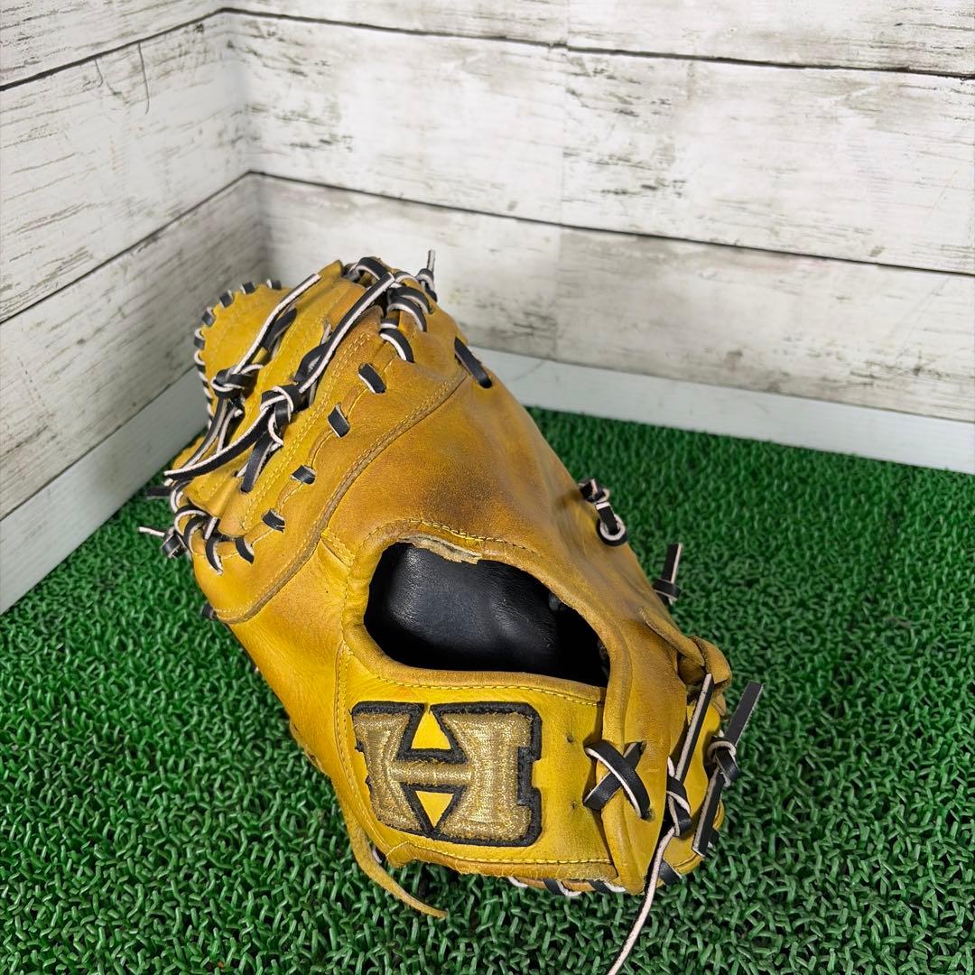 ハイゴールド　軟式　ファーストミット　心極
