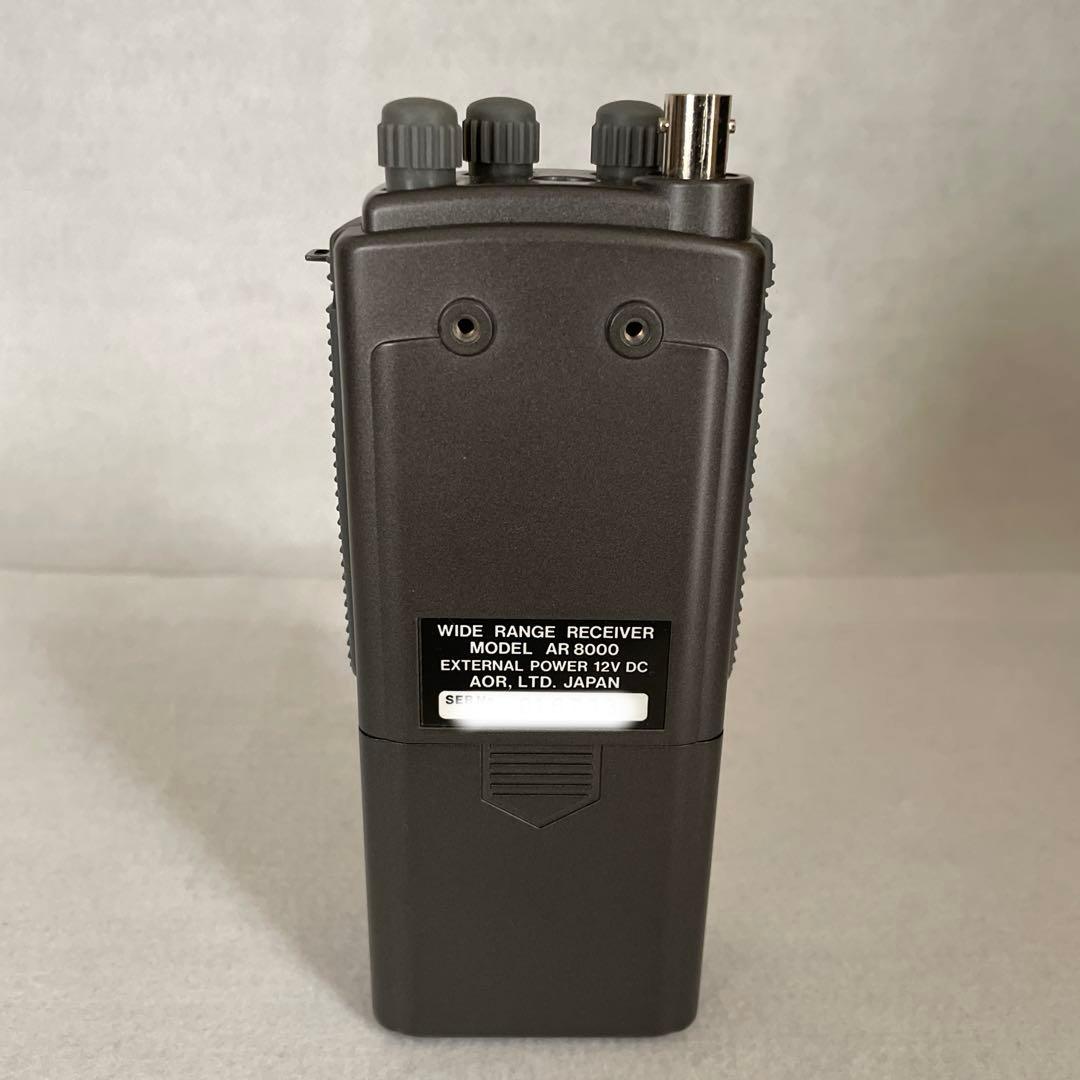 AOR AR 8000 DS8000秘話解読・H200ハンディアンテナ付き