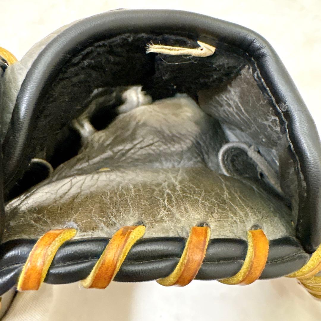 ⚾️ミツワタイガー　一般軟式　内野手グローブ 　右投げ　グレー