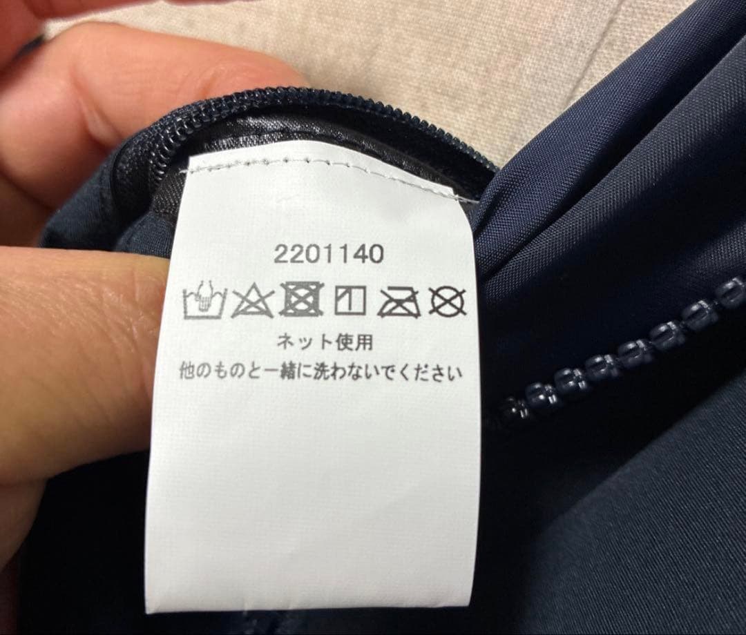 美品　Barbour ダークネイビーコーデュロイ襟 ジャケット