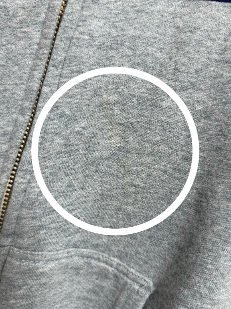 ホーンガーメント パーカー グレー