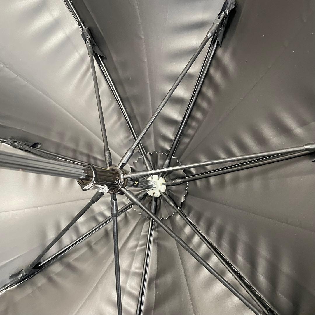 【タグ付き】Aquascutum 晴雨兼用　長傘　プチパラ　サマーシールド